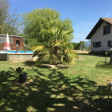 Les Palmiers Appartement Chimilin Buitenkant foto